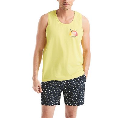 Men's Nautica Jersey Jaws Logo Tank Top