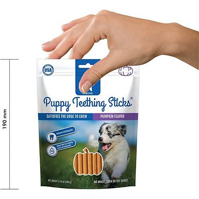 N-bone Puppy Teething Sticks Pumpkin Flavor