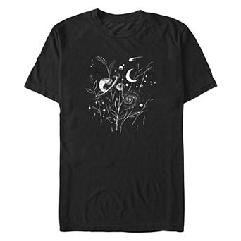 Big & Tall Celestial Botany Graphic Tee