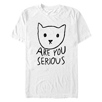 Big & Tall Are You Serious Graphic Tee