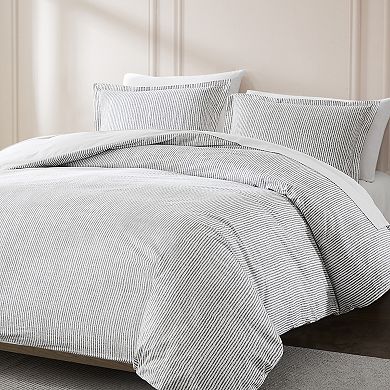 Lush Decor Lima Stripe 3-Piece Duvet Cover Set