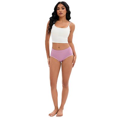 3 Packs Women's Tummy Control High-Waisted Briefs Hip Lifter Full-Coverage Underwears