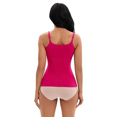 2 Packs Women's Adjustable Straps Cami Tummy Control Slimming Tops No Trace Shaping Camisoles
