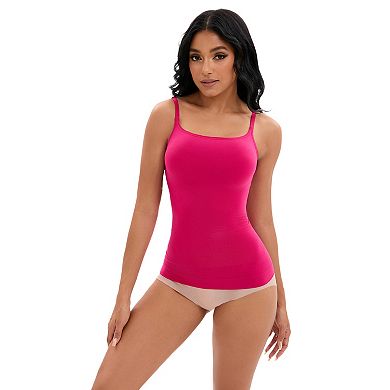 2 Packs Women's Adjustable Straps Cami Tummy Control Slimming Tops No Trace Shaping Camisoles