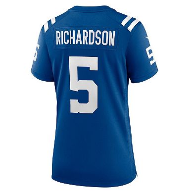 Women's Nike Anthony Richardson Sr. Royal Indianapolis Colts Team Game Jersey