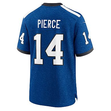 Men's Nike Alec Pierce Blue Indianapolis Colts Alternate Game Jersey