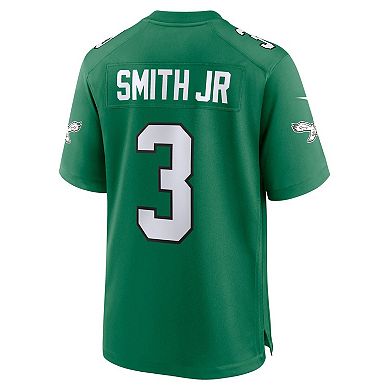 Men's Nike Nolan Smith Kelly Green Philadelphia Eagles Alternate Game Jersey