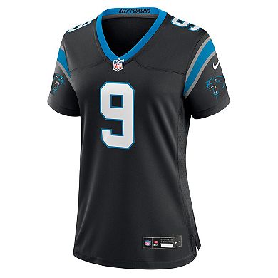 Women's Nike Bryce Young Black Carolina Panthers Team Game Jersey