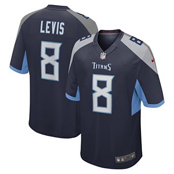 Men's Nike Will Levis Navy Tennessee Titans Game Jersey