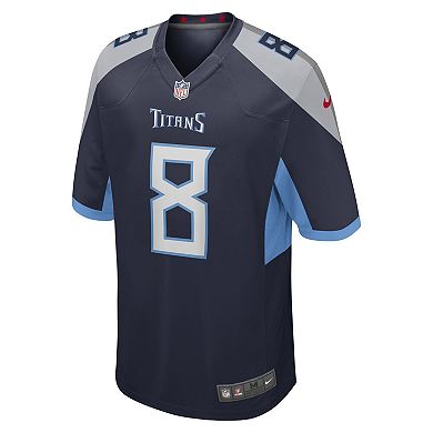 Men's Nike Will Levis Navy Tennessee Titans Game Jersey