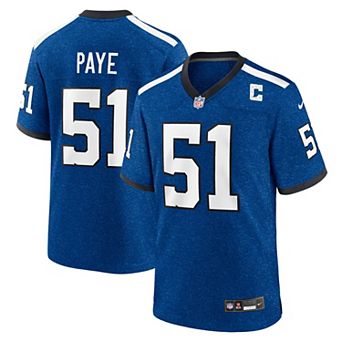 Men's Nike Kwity Paye Blue Indianapolis Colts Alternate Game Jersey
