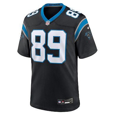 Men's Nike Steve Smith Sr. Black Carolina Panthers Retired Player Game Jersey