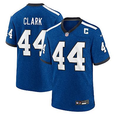 Men's Nike Dallas Clark Blue Indianapolis Colts Retired Player Alternate Game Jersey