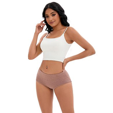 2 Packs Women's High Waist Tummy Control Briefs Underwear Hip Lifter Control Panties