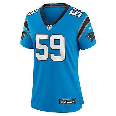 Women's Nike Luke Kuechly Blue Carolina Panthers Retired Player Game Jersey