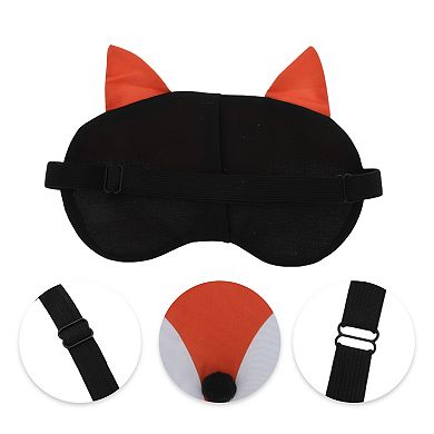 1 Pc Portable Cartoon Foxs Sleep Mask for Hotel