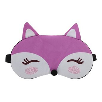 1 pc Portable Cartoon Foxs Sleep Mask for Hotel