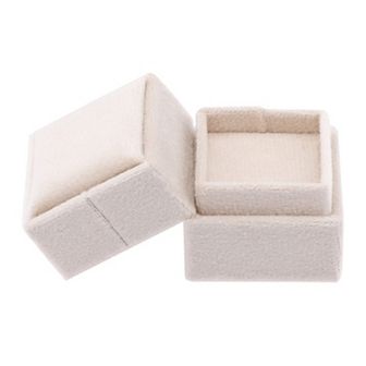 Velvet Square Ring Box for Proposal, Engagement, Wedding, Ceremony, Jewelry Ring Box Storage 2*2*2in