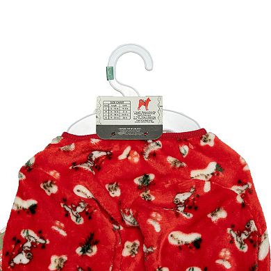 Peanuts Snoopy & Woodstock Merry Bright Snow Pet Pajamas
