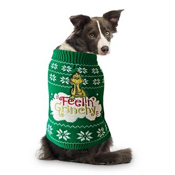Dr. Seuss Feeling Grinchy Dog Sweater