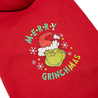 Dr. Seuss Grinch Hoodie Pet Sweatshirt