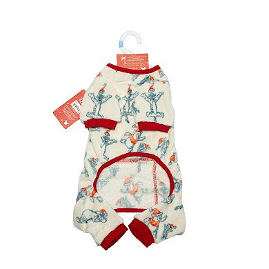 Disney's Winnie The Pooh Dear Santa Pet Pajamas