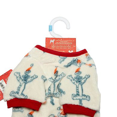 Disney's Winnie The Pooh Dear Santa Pet Pajamas