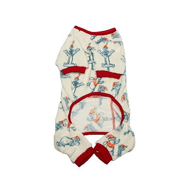 Disney's Winnie The Pooh Dear Santa Pet Pajamas