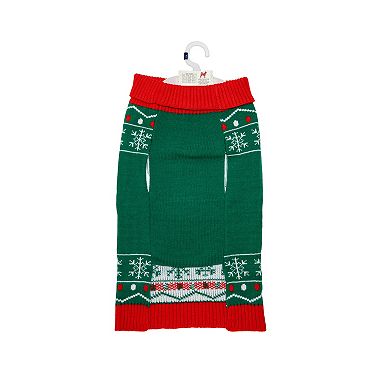 Peanuts Snoopy Tree Snowflake Pet Sweater