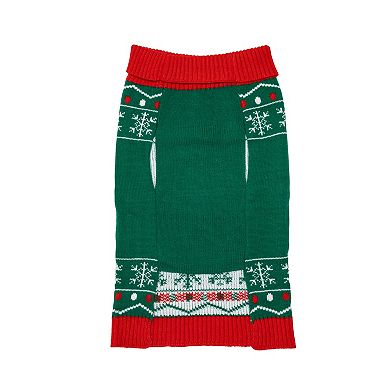 Peanuts Snoopy Tree Snowflake Pet Sweater