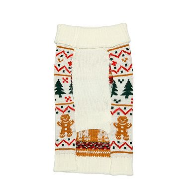 Woof Fair Isle Dog Sweater