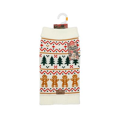 Woof Fair Isle Dog Sweater