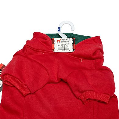 Woof Holly Jolly Dog Hoodie