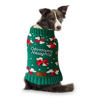 Woof Obviously Naughty Dog Sweater