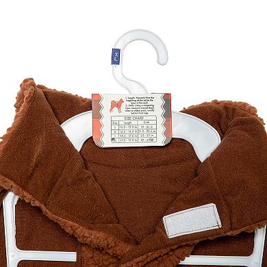 Woof Sherpa Gingerbread Cookie Dog Vest