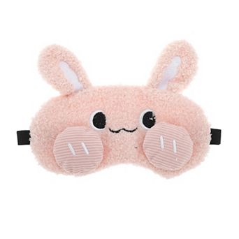 1 pc Portable Rabbit Adjustable Eye Mask for Travel