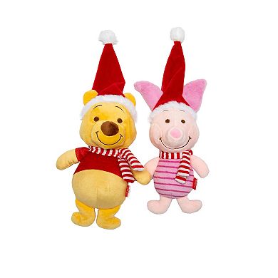 Disney's Winnie the Pooh 2-pk. Pooh & Piglet Plush Pet Toys