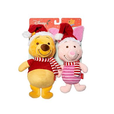 Disney's Winnie the Pooh 2-pk. Pooh & Piglet Plush Pet Toys