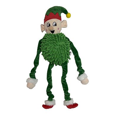Woof Jumbo Belly Bungee Limbs Elf Plush Pet Toy