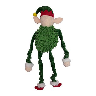 Woof Jumbo Belly Bungee Limbs Elf Plush Pet Toy