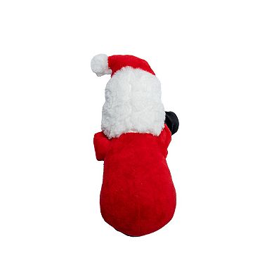 Woof Hugging Santa Plush Pet Toy