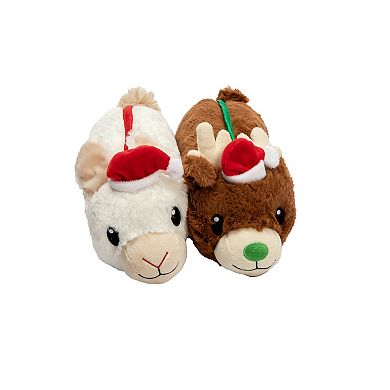 Woof 2-pk. Llama & Deer Plush Pet Toys