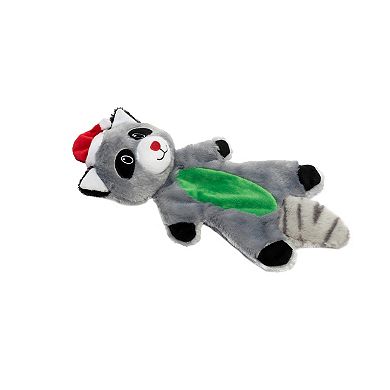 Woof Raccoon Plush Pet Toy
