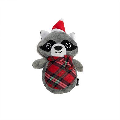 Woof Plush Deer, Fox & Raccoon Dog Toys 3-pk.
