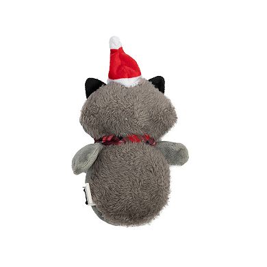 Woof Plush Deer, Fox & Raccoon Dog Toys 3-pk.