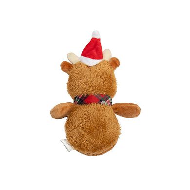 Woof Plush Deer, Fox & Raccoon Dog Toys 3-pk.