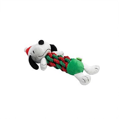 Peanuts Snoopy Tree Rope Body Dog Toy