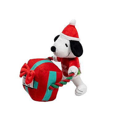 Peanuts Snoopy Gift Rope Plush Dog Toy