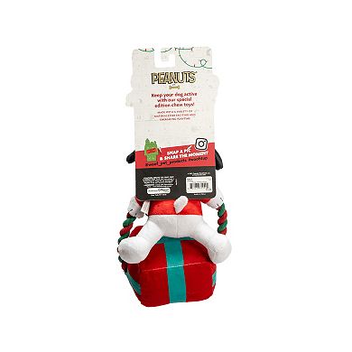 Peanuts Snoopy Gift Rope Plush Dog Toy