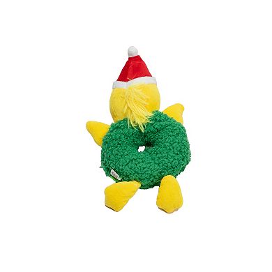 Peanuts Woodstock Wreath Plush Dog Toy